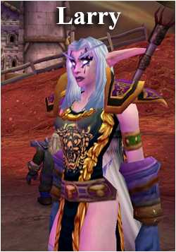 . . plays a lithe, Elven Mage and is tired of getting hit on by boys.