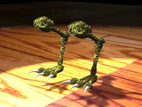 Walking stillframe - Anim5