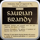 saurian_brandy_label