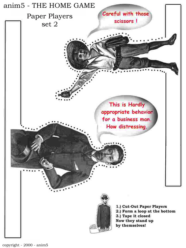 Paper Players 3 and 4 now loading. 'Takes a little time, please hang in there.