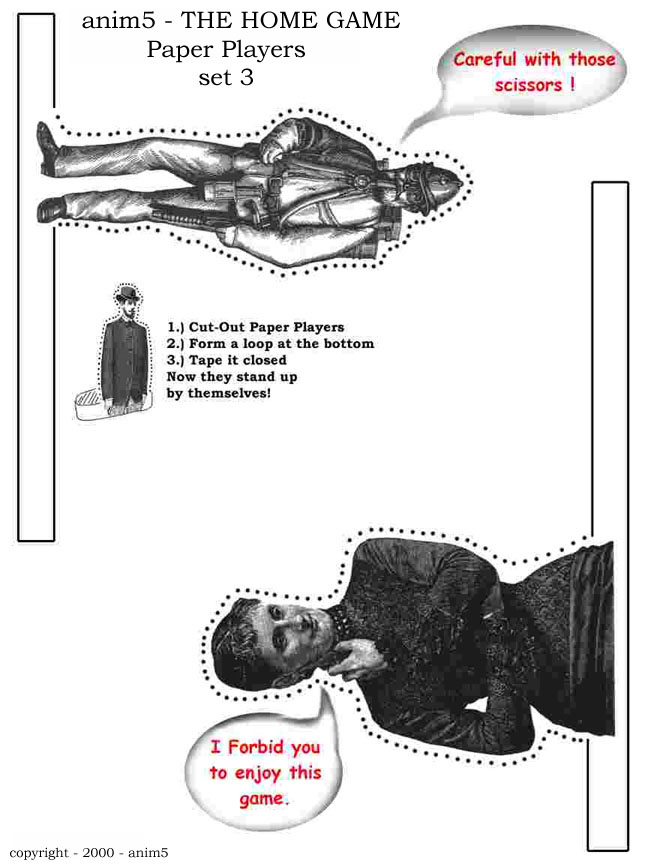 Paper Players 5 and 6 now loading. 'Takes a little time, please hang in there.